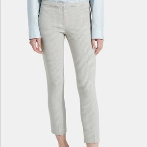 Theory Skinny Pants in Check Stretch Viscose